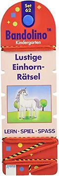 Lustige Einhorn-Rätsel: Bandolino Set 62