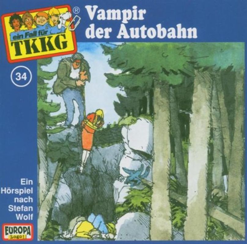 TKKG: Folge 34 - Vampir der Autobahn