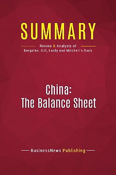 Summary: China: The Balance Sheet