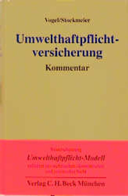 Umwelthaftpflichtversicherung