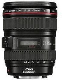 Canon EF 24-105 mm F4.0 IS L USM 77 mm Objectif (adapté à Canon EF) noir