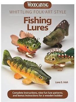 Whittling Folk-Art Style Fishing Lures