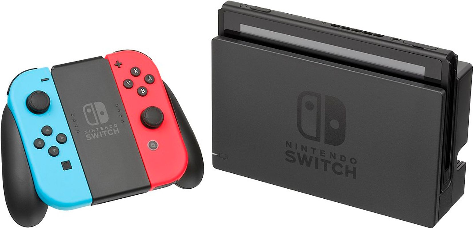 Nintendo Switch 32 GB [edizione 2019 controller inclusi rosso e blu] nero