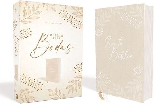 Rvr60, Santa Biblia Para Bodas, Tapa Dura/Tela, Caja de Regalo, Palabras de Jesús En Rojo, Comfort Print