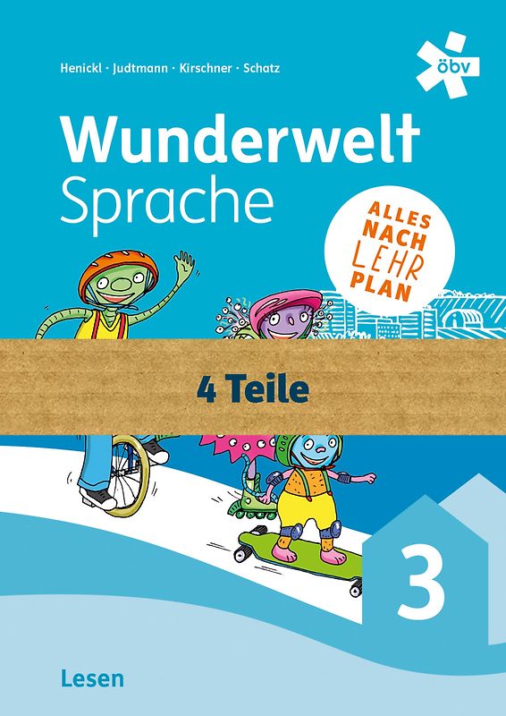 Wunderwelt Sprache 3, Schulbuch in vier Teilen