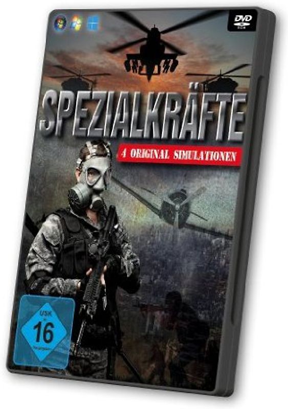 Spezialkräfte - 4 Original Simulationen PC Spiele
