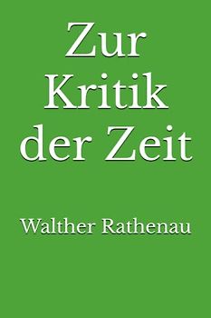 Zur Kritik der Zeit