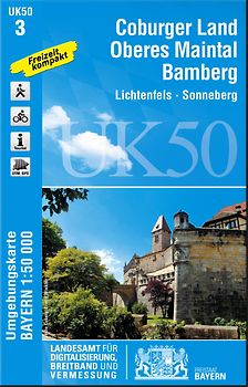 UK50-3 Coburger Land, Oberes Maintal, Bamberg