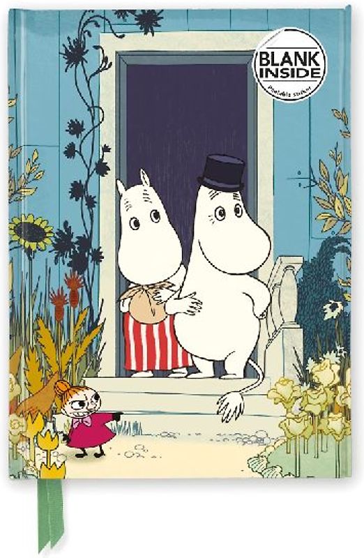Moomins on the Riviera (Foiled Blank Journal)