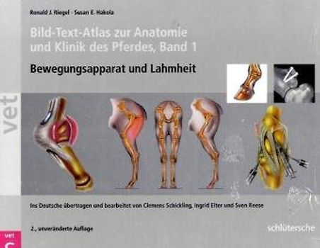 Bild-Text-Atlas zur Anatomie und Klinik des Pferdes. Set