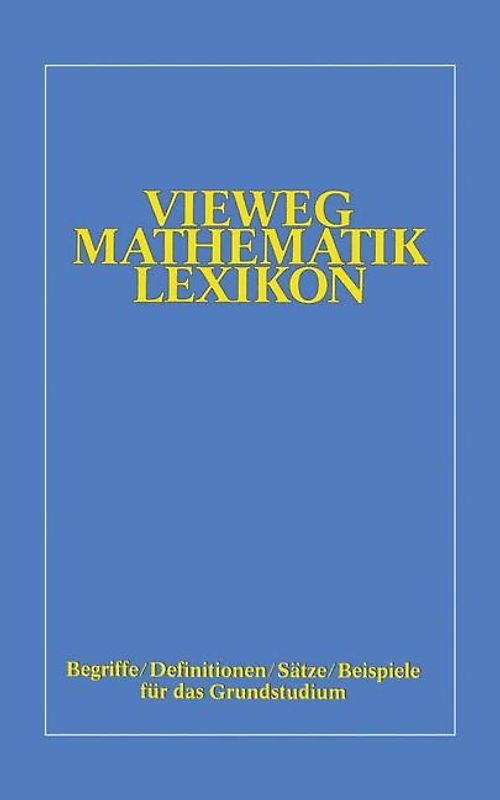 Vieweg-Mathematik-Lexikon