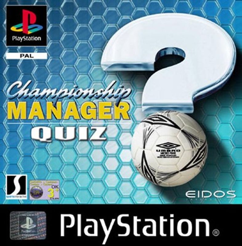 Championship Manager Quiz UK - Playstation - PAL PlayStation 1