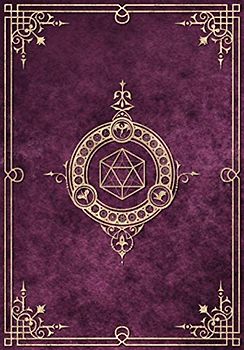 Character Journal: Five Detailed 5e Character Sheets, Lined And Graph Pages For Note-Taking, Spell Sheets And More (Dark Pink)