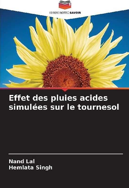 Effet des pluies acides simulées sur le tournesol