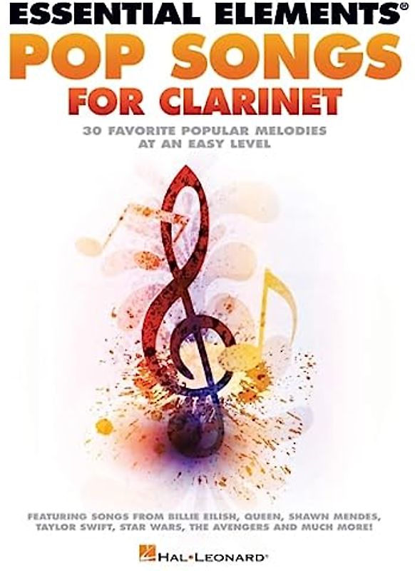 Essential Elements Pop Songs for Clarinet