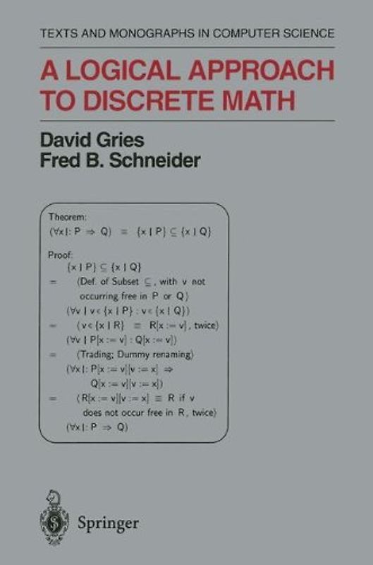 A Logical Approach to Discrete Math