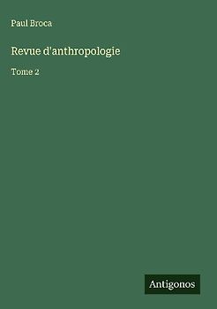 Revue d'anthropologie
