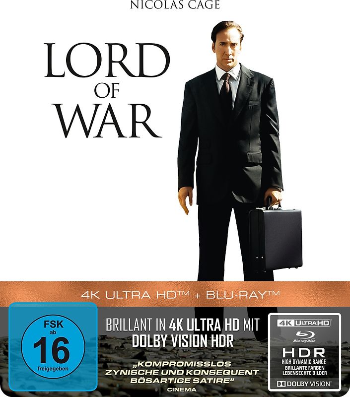 Lord of War - Haendler des Todes - Steelbook (UHD 4K Ultra HD Blu-ray