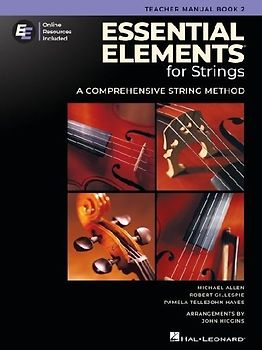 Essential Elements for Strings - Teacher Manual Book 2 with Online Resources