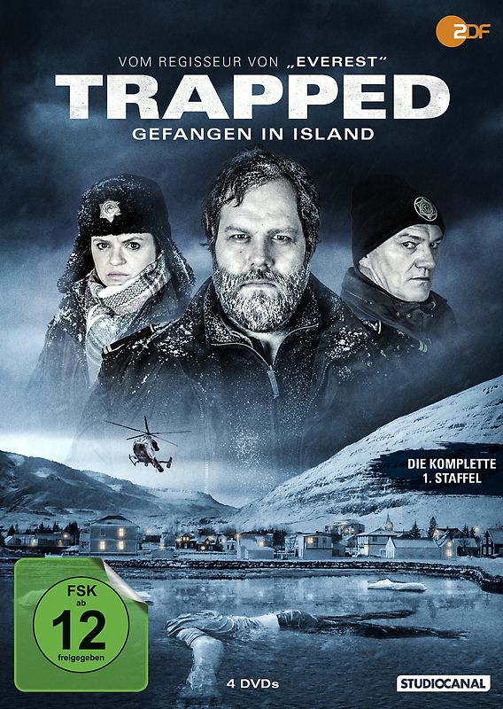 Trapped - Gefangen in Island - Die komplette 1. Staffel [4 Discs] DVD