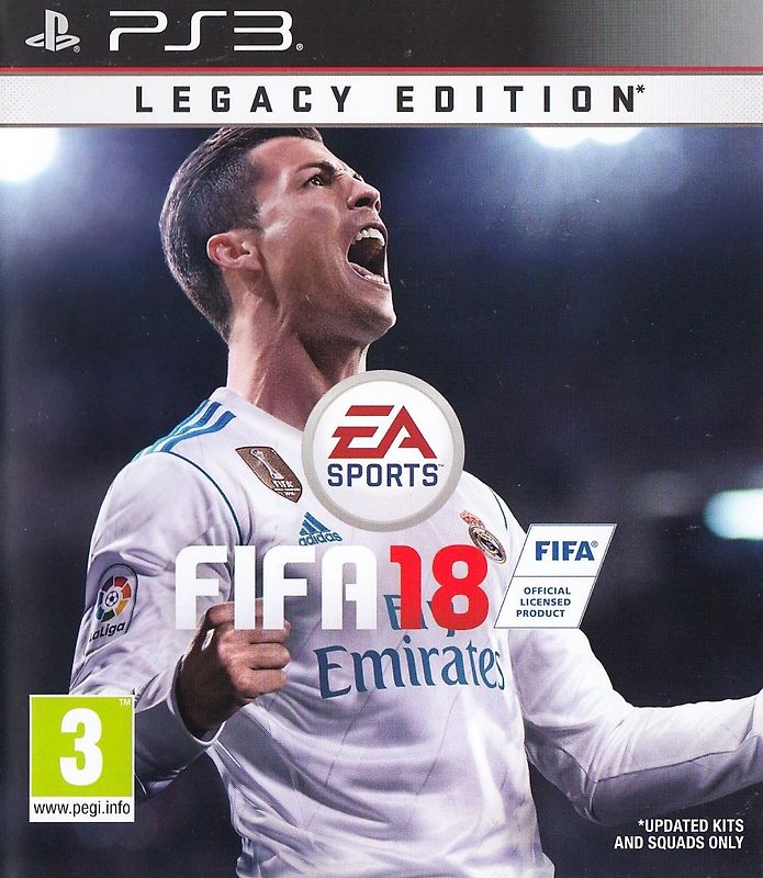 FIFA 18 [Legacy Edition, EU Import] PlayStation 3