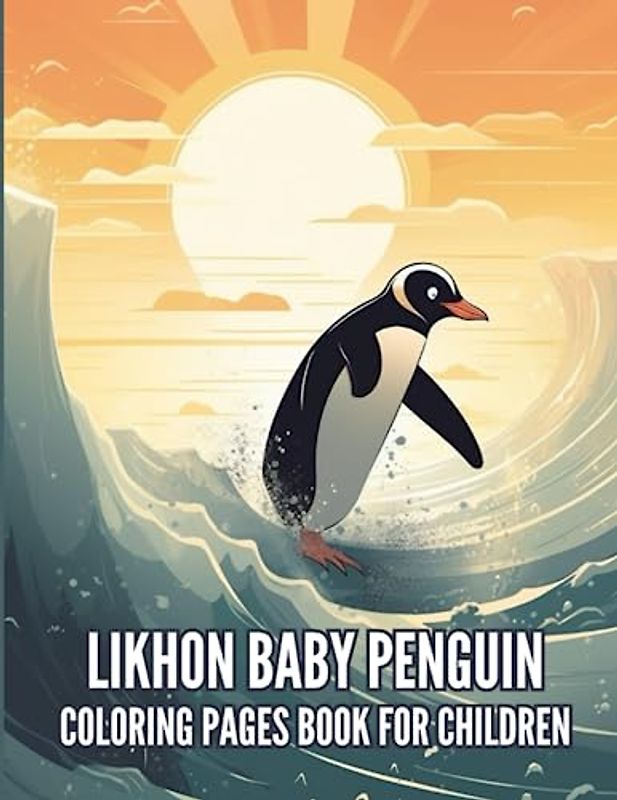 Likhon Baby Penguin Coloring Pages Book for Children