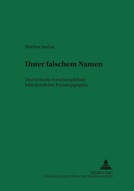 Unter falschem Namen