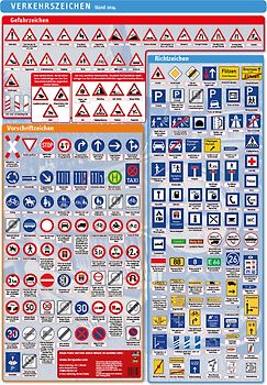 Lernposter Verkehrszeichen