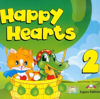 Happy Hearts 2 Pupil's Book z plyta CD - Virginia, Evans
