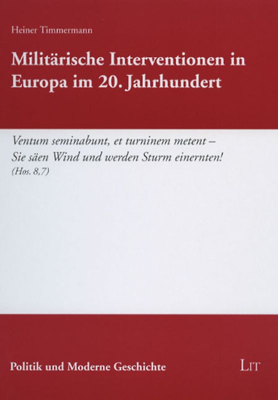 Militärische Interventionen in Europa im 20. Jahrhundert