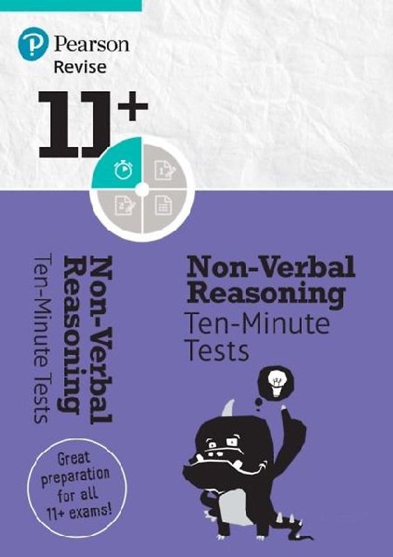 Pearson REVISE 11+ Non-Verbal Reasoning Ten-Minute Tests - for 2026, 2027 exams