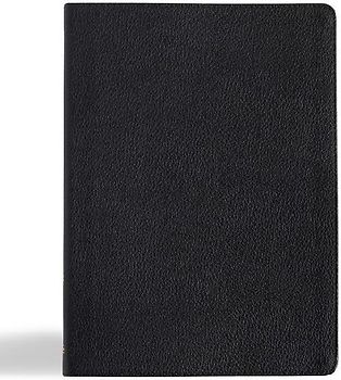 CSB Connecting Scripture New Testament, Black Genuine Leather