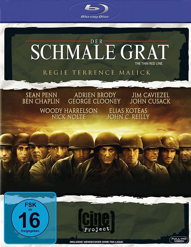 Der schmale Grat - Cine Project Blu-ray Disc