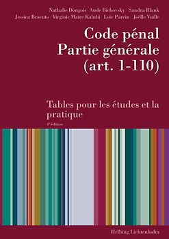 Code pénal, Partie générale (art. 1-110)