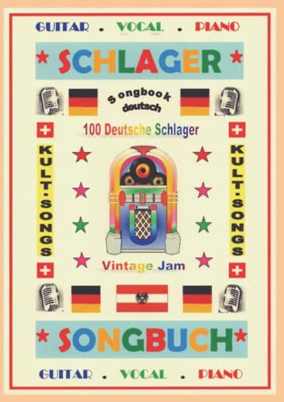 100 Deutsche Kult-Schlager + 100 Gitarren-Playbacks (MP3) - Songbook: Songbuch mit Texten & Akkorden