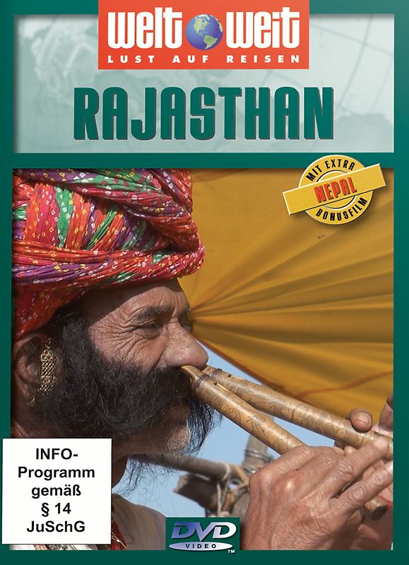 Rajasthan - welt weit (Bonus: Indien - Süden) DVD