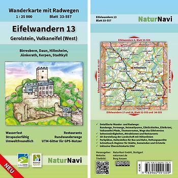 Eifelwandern 13 - Gerolstein, Vulkaneifel (West)