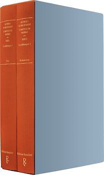 Sämtliche Werke Band XIII (in zwei Teilbänden): Erzählungen 1