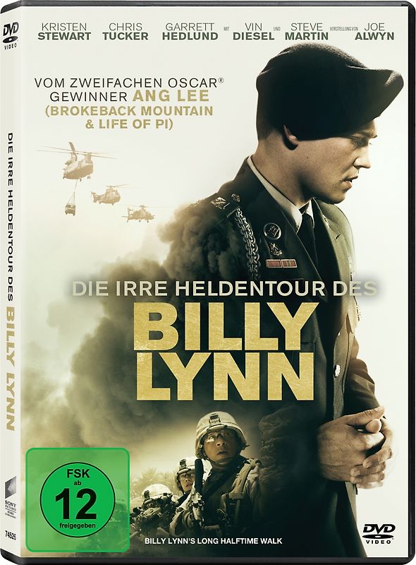 Die irre Heldentour des Billy Lynn DVD
