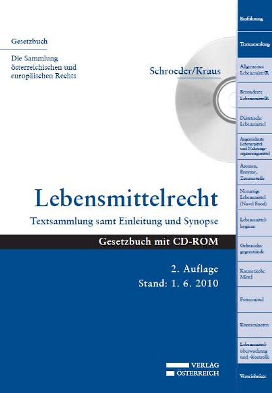 Europäisches und österreichisches Lebensmittelrecht