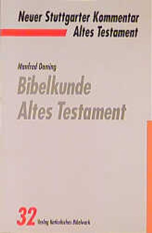Bibelkunde Altes Testament