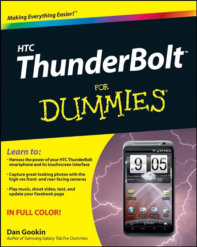HTC ThunderBolt For Dummies