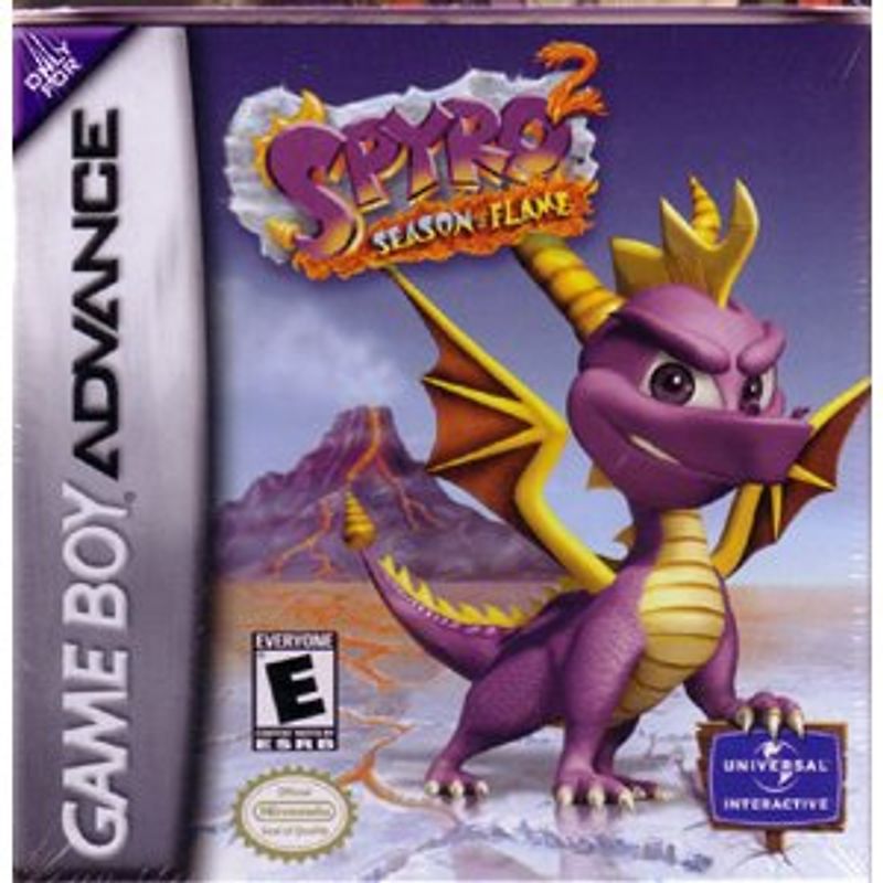 Spyro 2 Season of flame - Game Boy Advance - US Nintendo Game Boy Advance
