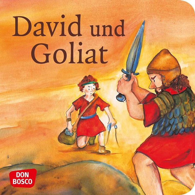 David und Goliat. Mini-Bilderbuch.. Don Bosco Minis: Kinderbibelgeschichten.