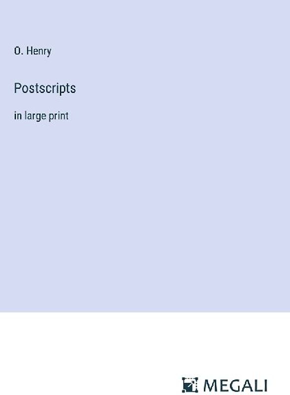 Postscripts