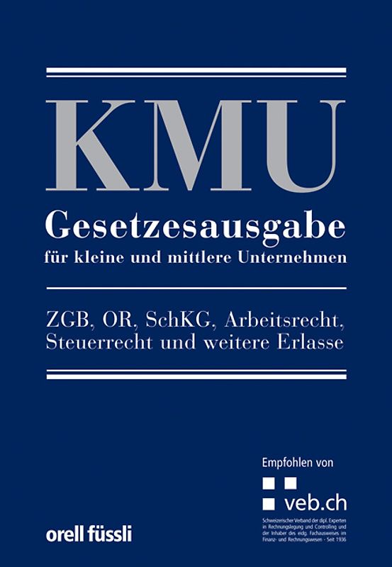 KMU Gesetzesausgabe für kleine und mittlere Unternehmen