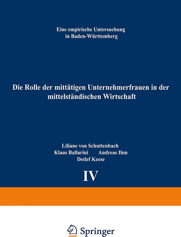 Die Rolle der mittätigen Unternehmerfrauen in der mittelständischen Wirtschaft