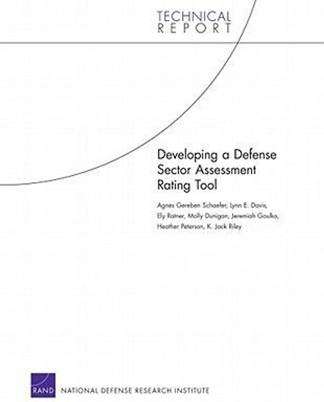 Developing a Defense Sector Assessment Rating Tool