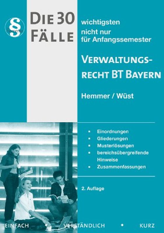 30 Fälle Verwaltungsrecht BT Bayern