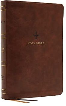 Nrsv, Catholic Bible, Thinline Edition, Leathersoft, Brown, Comfort Print